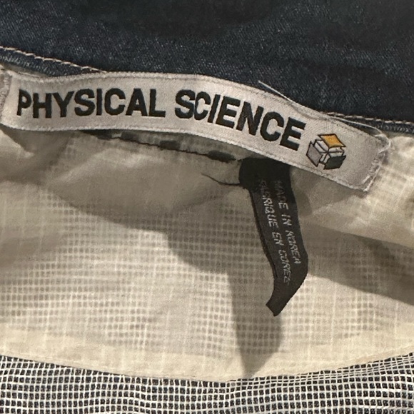 Physical Science Korea Jean Motorcycle Jacket Denim - Picture 9 of 10